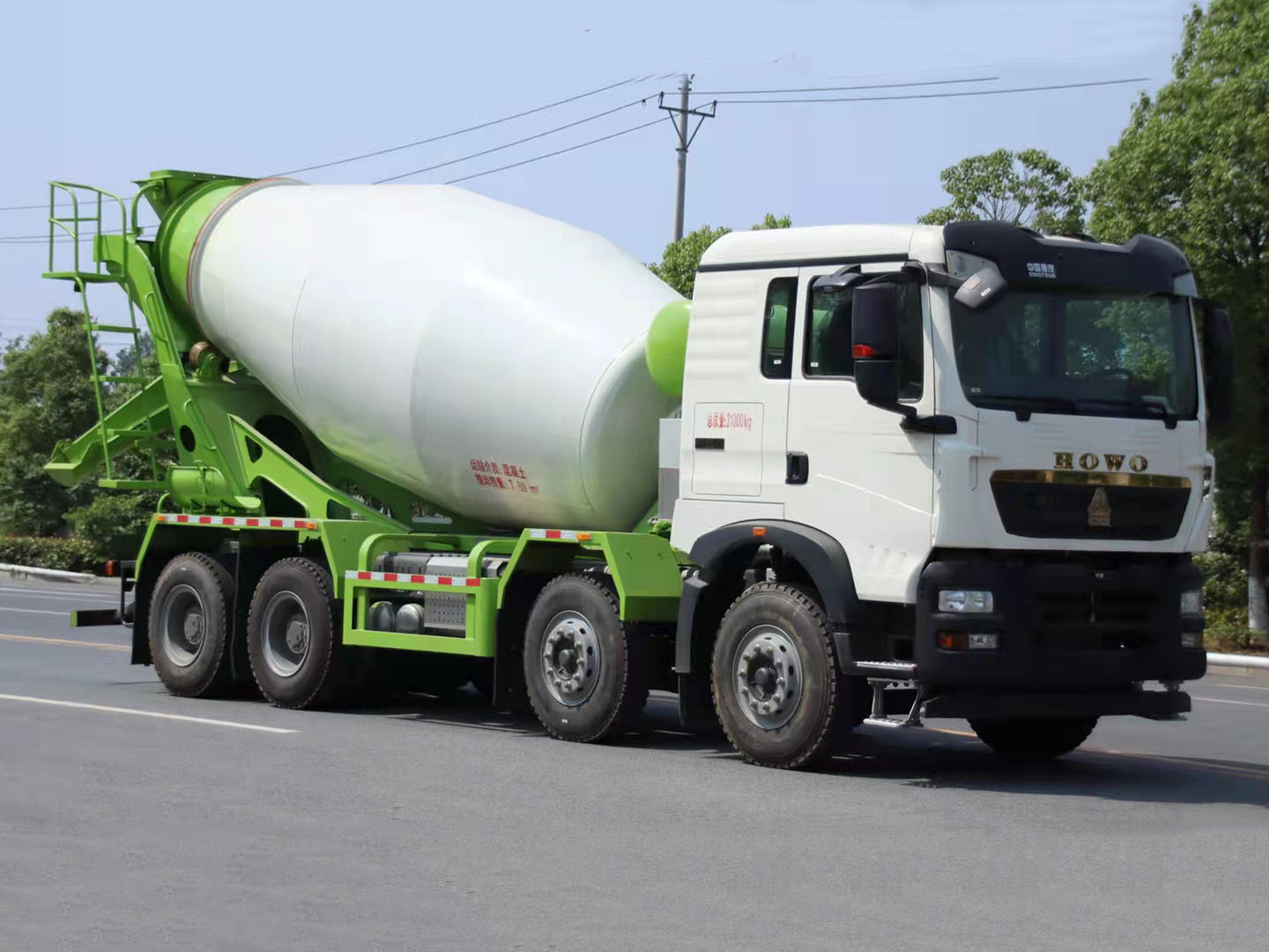 國(guó)六重汽TX國(guó)六12方攪拌車