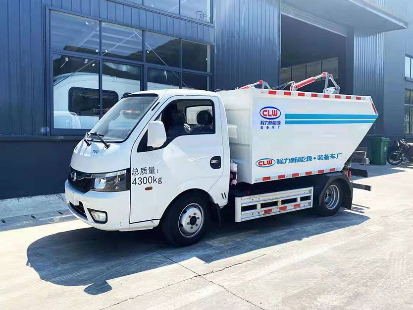 比亞迪T4車(chē)廂可卸式垃圾車(chē)