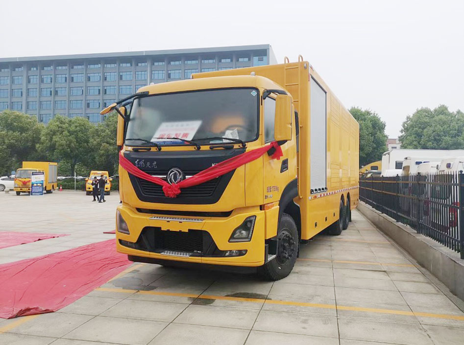 國六東風天龍應急搶險發(fā)電車