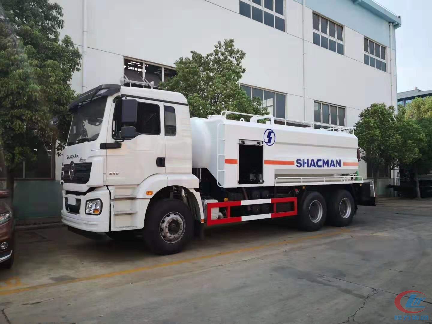 陜汽后八輪清洗吸污車(chē)